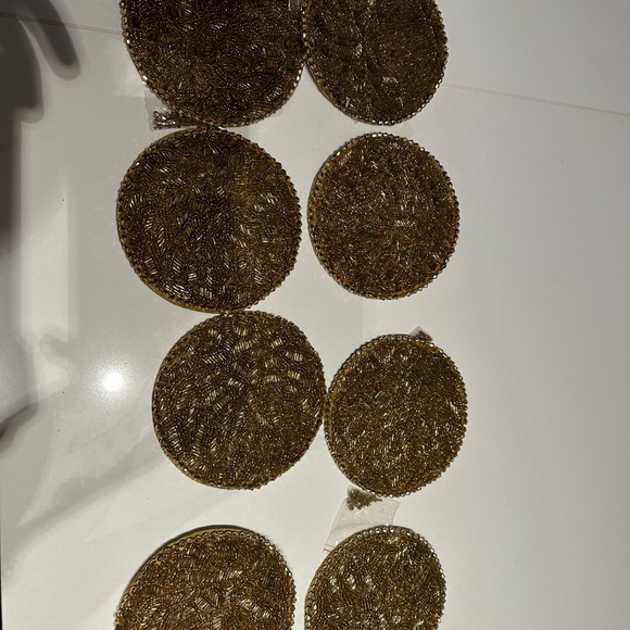 Kim Seybert Beaded Drink Coasters (set of 8) - Picture 7 of 8